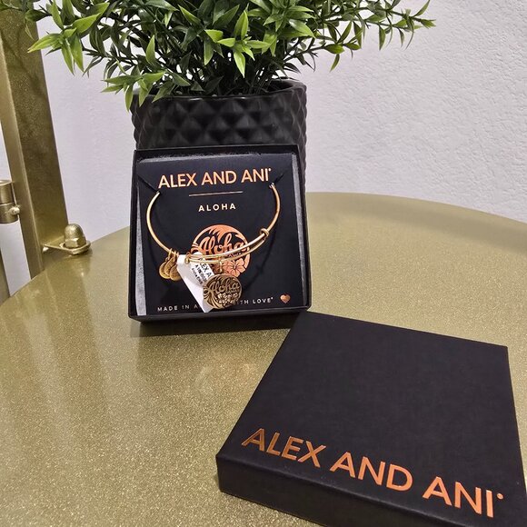 Alex and Ani Aloha Bracelet - Picture 1 of 3